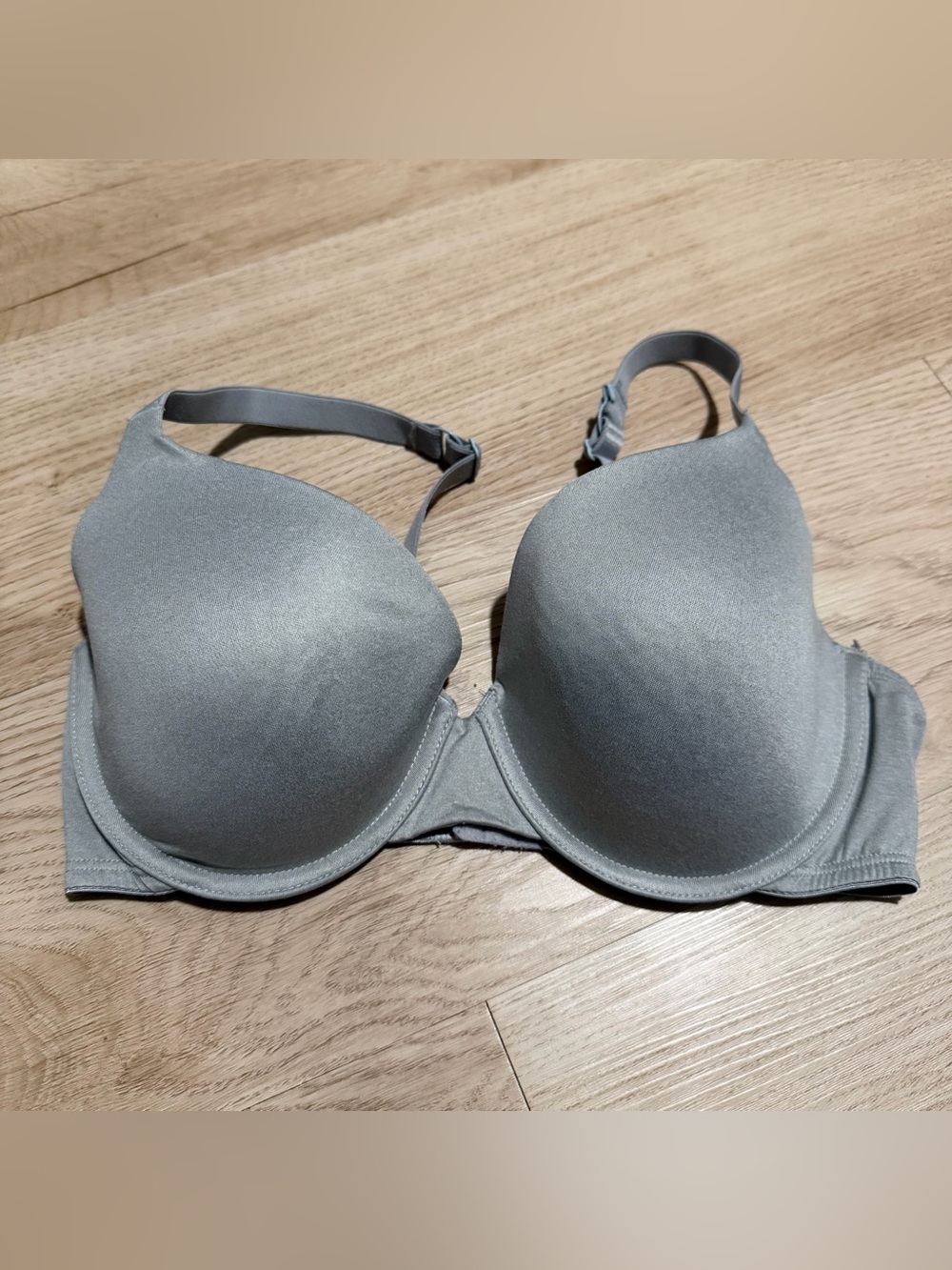 SO Women’s Lightly Lined Gray T-Shirt Bra